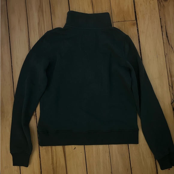 green 1/4 zip crewneck - Picture 3 of 3